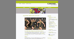 Desktop Screenshot of czerner-dance.com